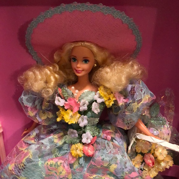 Spring Bouquet Barbie 1994. Limited Edition - Picture 2 of 4